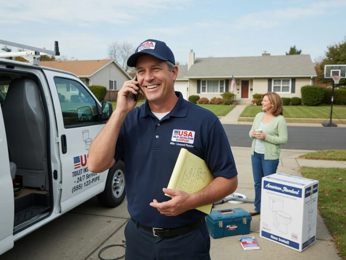 Toilet Installation Hersey, MI FAQs